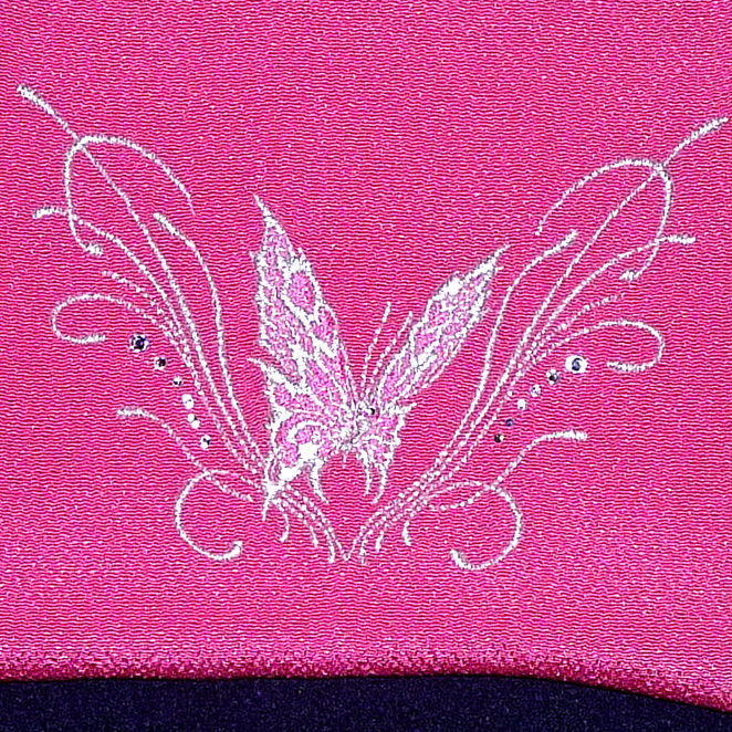 Butterfly Embroidered Obiage 2