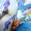 Thumbnail: Cranes & Clouds Blue Kimono