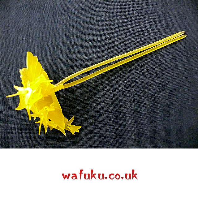 Thumbnail: Kiku, Sensu & Fuji Japanese Resin Kanzashi