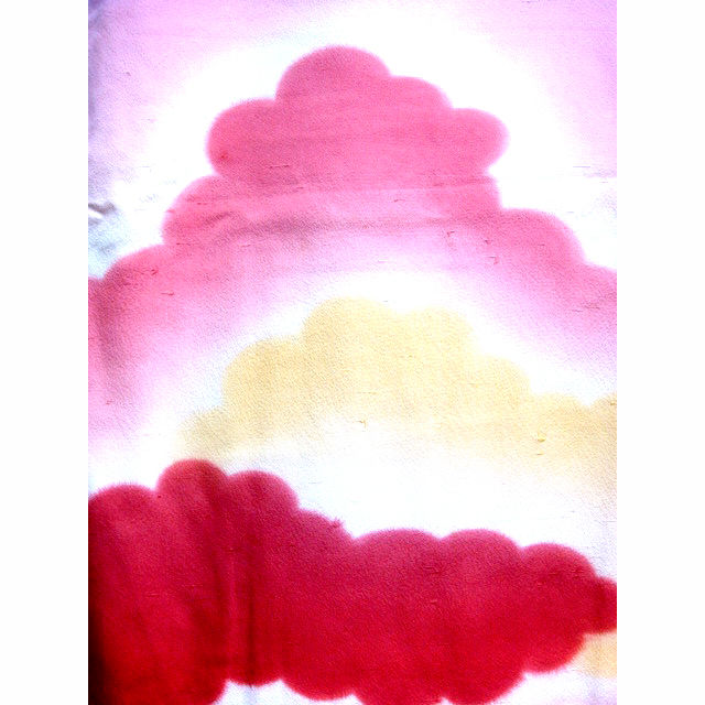 Thumbnail: Pink Clouds Furisode Kimono