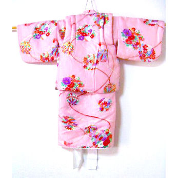 Thumbnail: Baby's Pink Kimono & Hifu