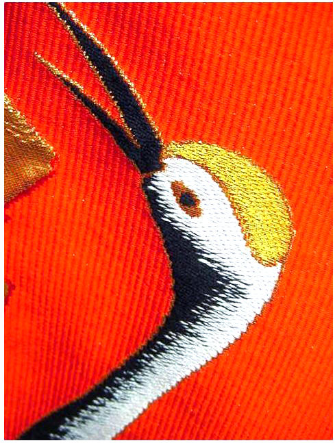 Thumbnail: Bold Cranes Uchikake