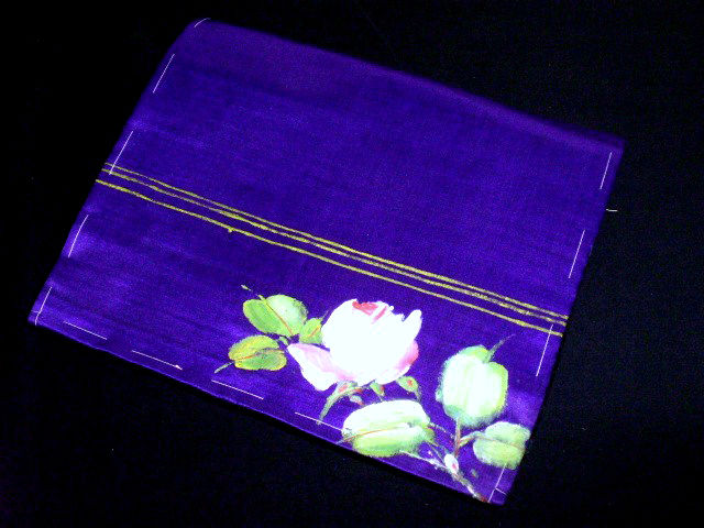 Thumbnail: 2 Part Hand Painted Antique Obi