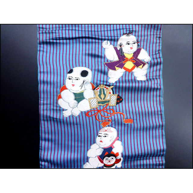 Antique Gosho Ningyo Obi 2