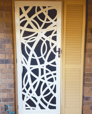 Decoview lasercut aluminium security Ring me