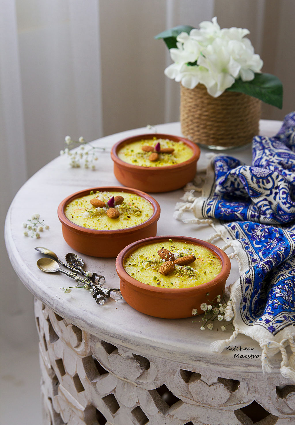 Persian Saffron Rice Pudding Sholeh Zard
