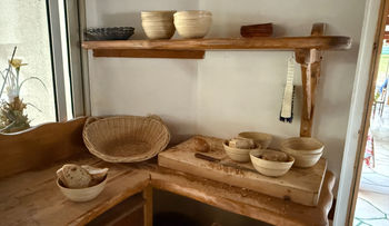 Bread table in Savoie