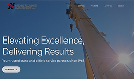 Heartland Industries Inc. Stettler Website
