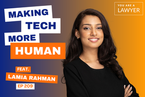 Lamia Rahman Seekr Founder You Are a Lawyer Podcast