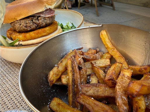 Burger and Fries in Paris