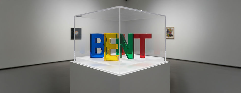 BENT Plastics clear display case acrylic Perspex