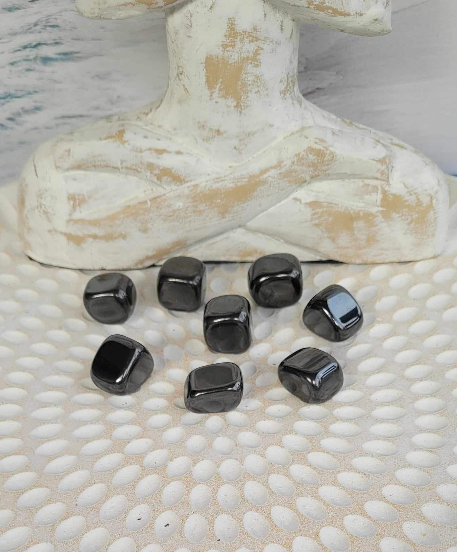 HematiteTumbled Cubes