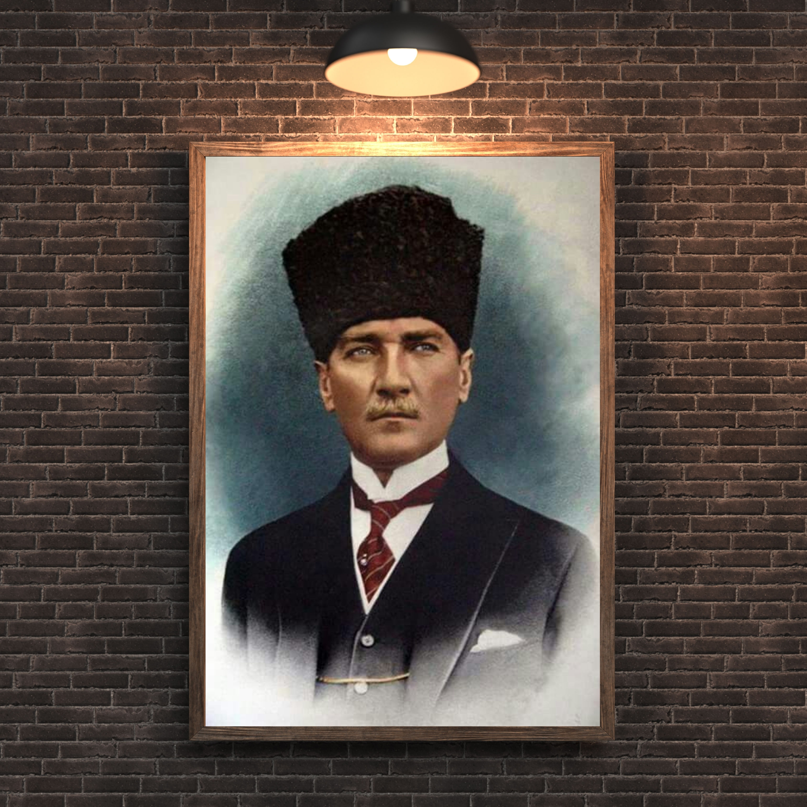 Atatürk Tablosu 009- Mustafa Kemal Atatürk