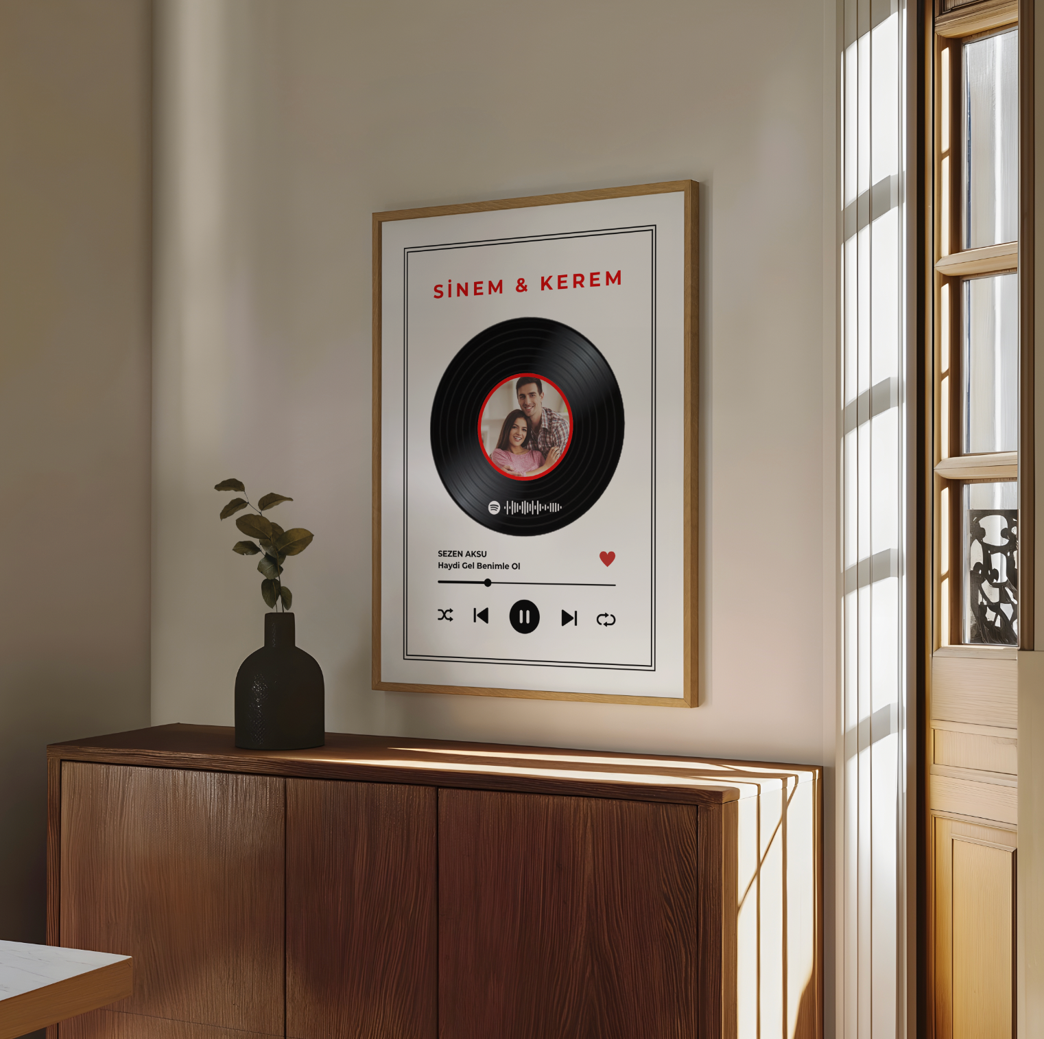 Müzikli Sevgililer Günü Tablosu -