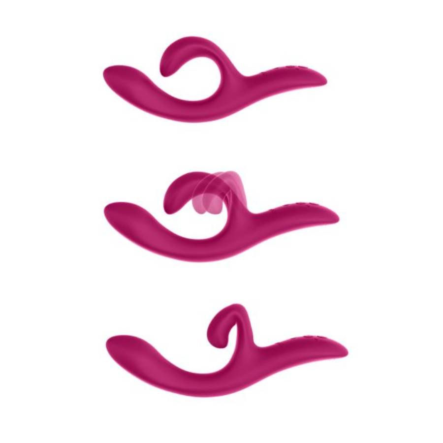 תמונה ממוזערת: We-Vibe Nova 2 • ווי-וייב נובה 2: ויברטור ארנב גמיש להתאמה אישית, עם אפליקציה