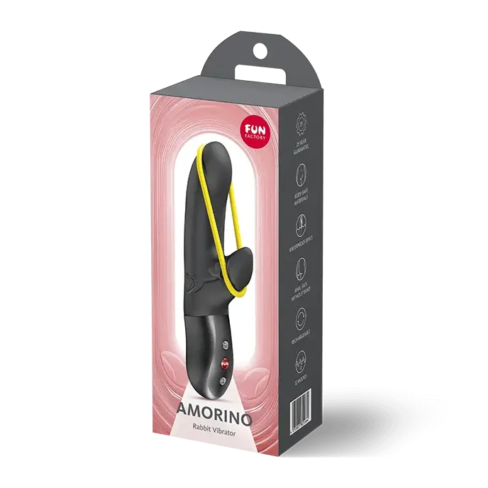 תמונה ממוזערת: Fun Factory Amorino • פאן פקטורי אמורינו: ויברטור ארנב עם פטנט לגירוי מקסימלי