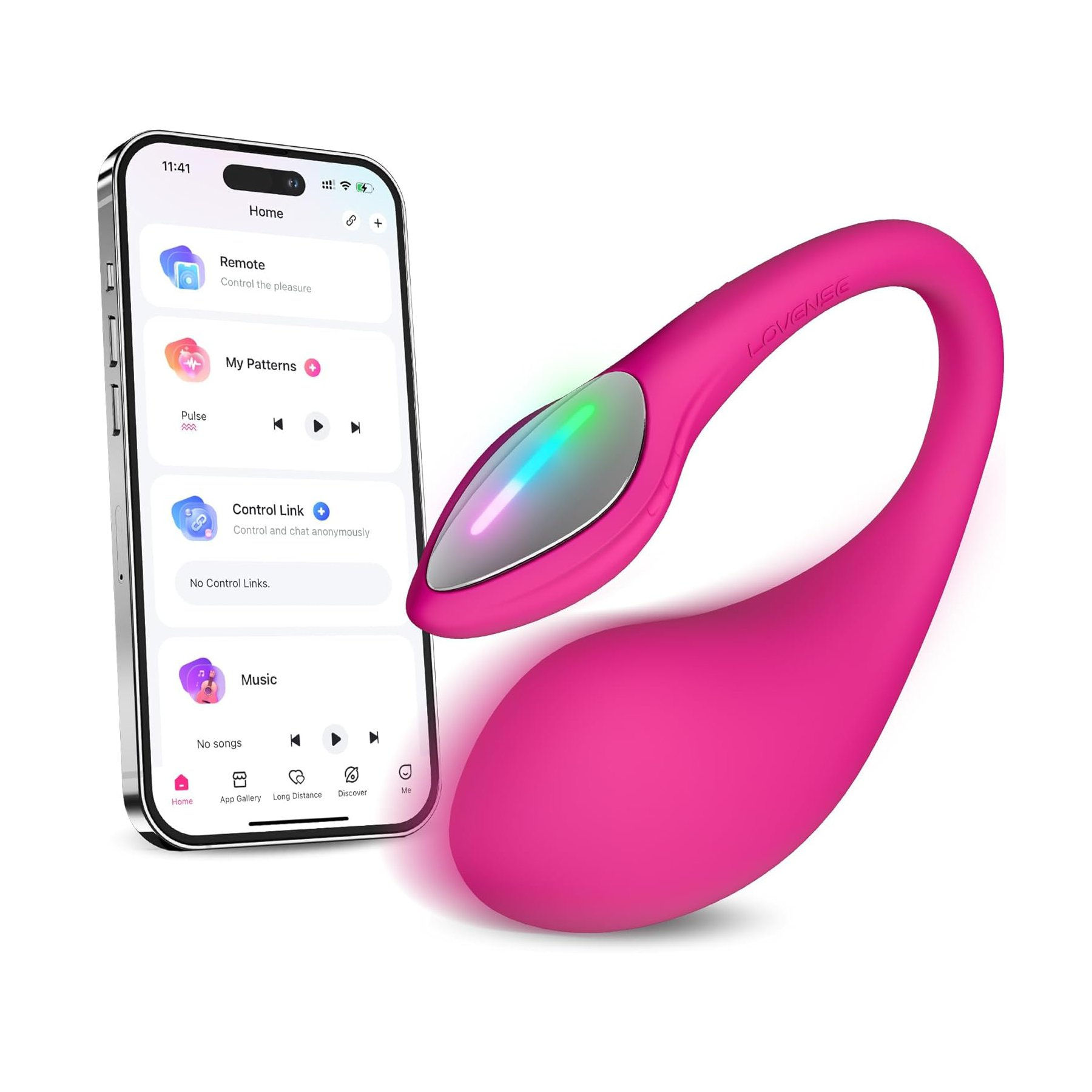 Lovense Lush 4 • לאבנס לאש 4: ויברטור ג'י-ספוט שנטען במהירות שיא, עם אפליקציה