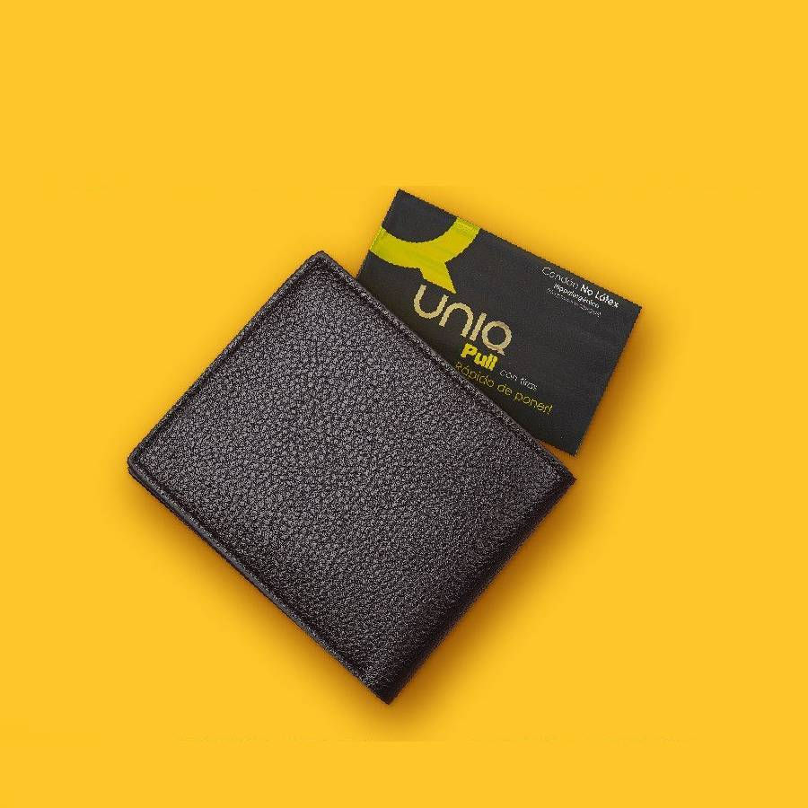 תמונה ממוזערת: Uniq Pull • קונדום הכי דק שיש! - 3 קונדומים - ללא לטקס, עם פסי משיכה להלבשה קלה