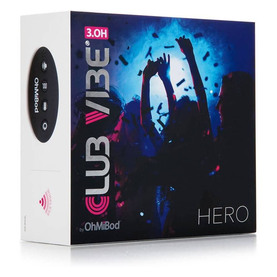תמונה ממוזערת: OhMiBod Club Vibe Hero 3.0 • אוה מי בוד: הירו 3.0 פלאג אנאלי מוזיקלי דיסקרטי