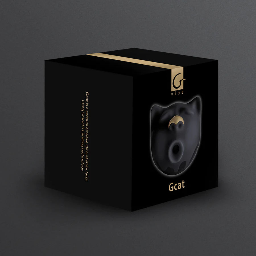 תמונה ממוזערת: G-Vibe GCat • ג'י-קאט (חתול): ויברטור יונק אינטואיטיבי לאורגזמה סוערת ונחיתה רכה