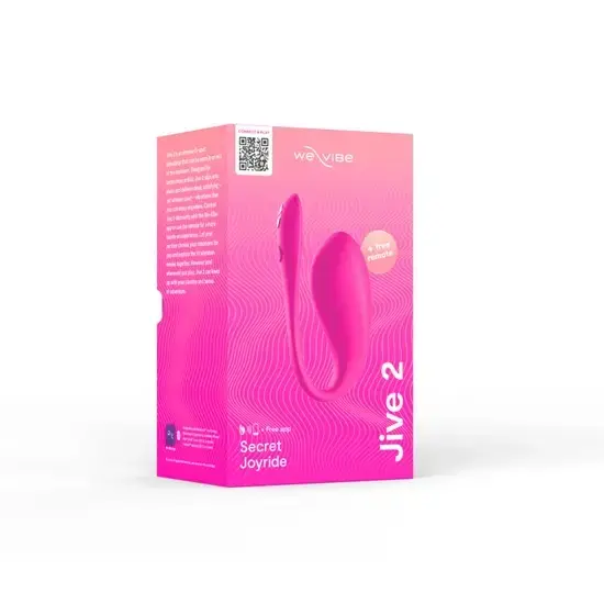 תמונה ממוזערת: We-Vibe Jive 2 • ווי-וייב ג'ייב 2: ויברטור זוגי גמיש לג'י ספוט עם שלט ואפליקציה