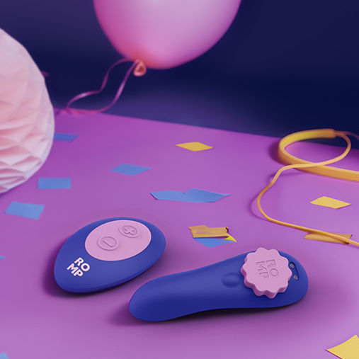 תמונה ממוזערת: ROMP Party Panty Vibrator • רומפ פארטי: ויברטור שהוא חגיגה בתחתונים, עם שלט