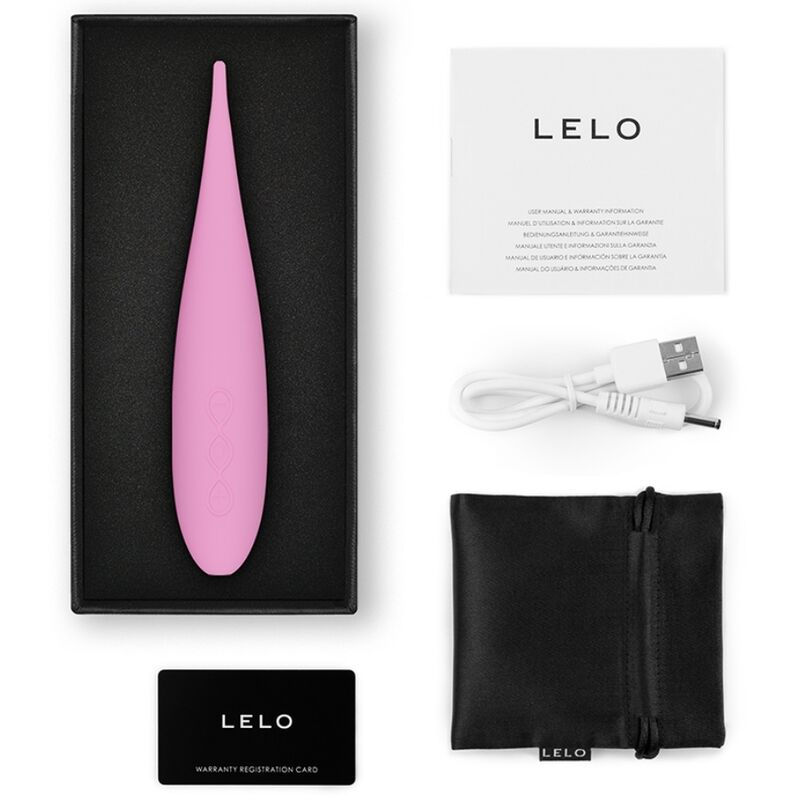 תמונה ממוזערת: LELO Dot Travel •  ללו דוט טראבל: ויברטור לעיסוי ממוקד של הדגדגן בגרסת נסיעות