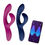 תמונה ממוזערת: We-Vibe Nova 2 • ווי-וייב נובה 2: ויברטור ארנב גמיש להתאמה אישית, עם אפליקציה