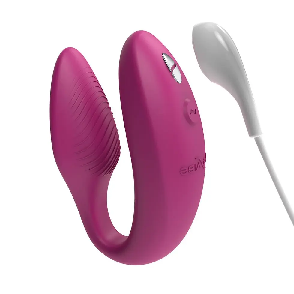 תמונה ממוזערת: We-Vibe Sync 2 • ווי-וייב סינק 2: ויברטור זוגי עם שלט ואפליקציה