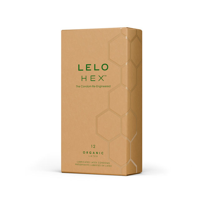 תמונה ממוזערת: LELO Hex Organic • ללו הקס אורגניים 54 מ"מ: 3/12/36 קונדומים משושים מלטקס אורגני