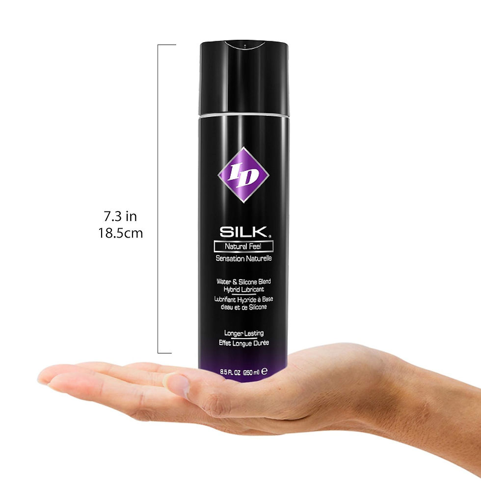 תמונה ממוזערת: ID Silk Hybrid Lube • איידי סילק (משי): לוב היברידי - בסיס מים+סיליקון (4 גדלים)