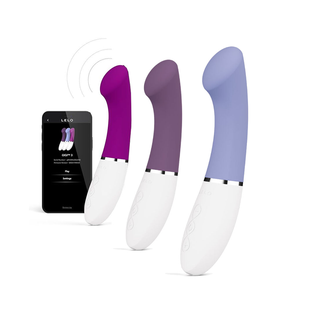 LELO Gigi 3 • ללו גיגי 3: ויברטור עם ראש שטוח לגירוי נקודת הג'י - עם אפליקציה