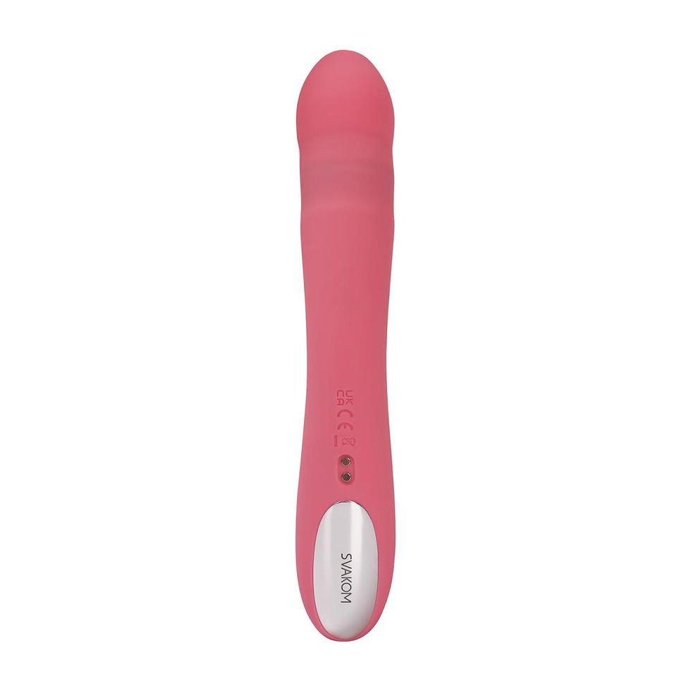 תמונה ממוזערת: Svakom Avery Thrusting Rabbit • סוואקום אברי: ויברטור ארנב רציני ש"דוחף" פנימה