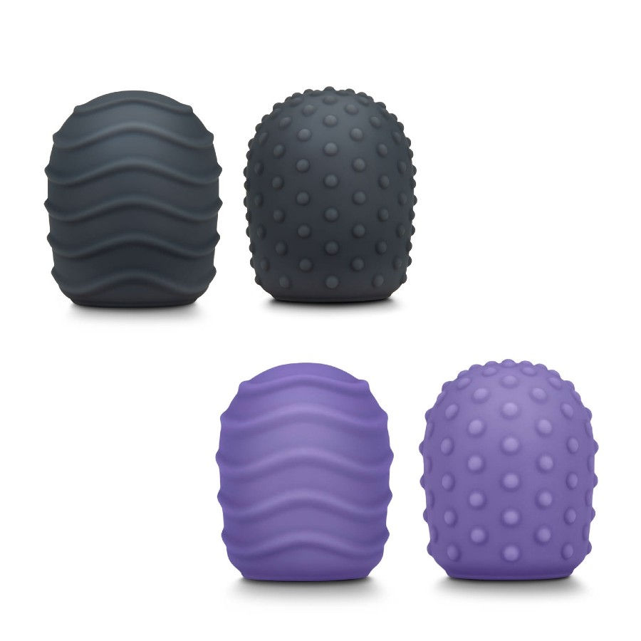 Le Wand Texture Covers • סט ראשים עם טקסטורות לויברטור לה וואנד (רגיל/פטיט)