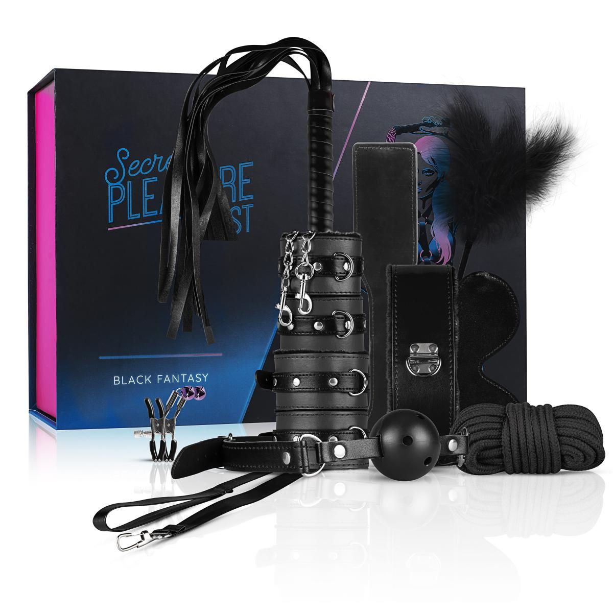 Bedroom Fantasies Secret Pleasure - Black Fantasy • בדרום פנטזיס קינק: הסט השחור