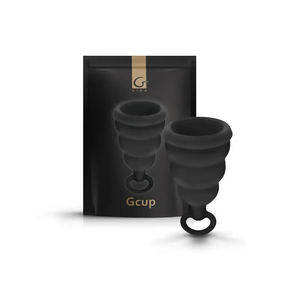 תמונה ממוזערת: G-Vibe G-Cup Menstrual Cup • ג'י-וייב גביעונית עדינה עם שסתום מונע דליפות