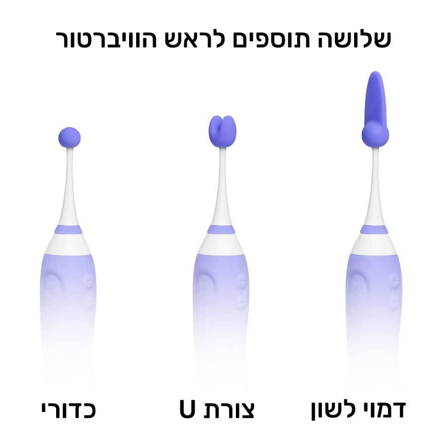 תמונה ממוזערת: Lovense Hyphy • לאבנס היפי: ויברטור דו צידי ורב שימושי עם ראש מתחלף ואפליקציה