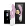 LELO Ina Twist • ללו אינה טוויסט: ויברטור ארנב עם מרקם "צלעות", כולל אפליקציה