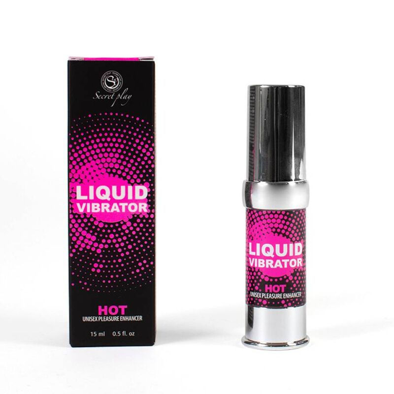 תמונה ממוזערת: SecretPlay Liquid Vibrator Hot • סיקרט פליי ויברטור נוזלי - אפקט חימום, 15 מ"ל