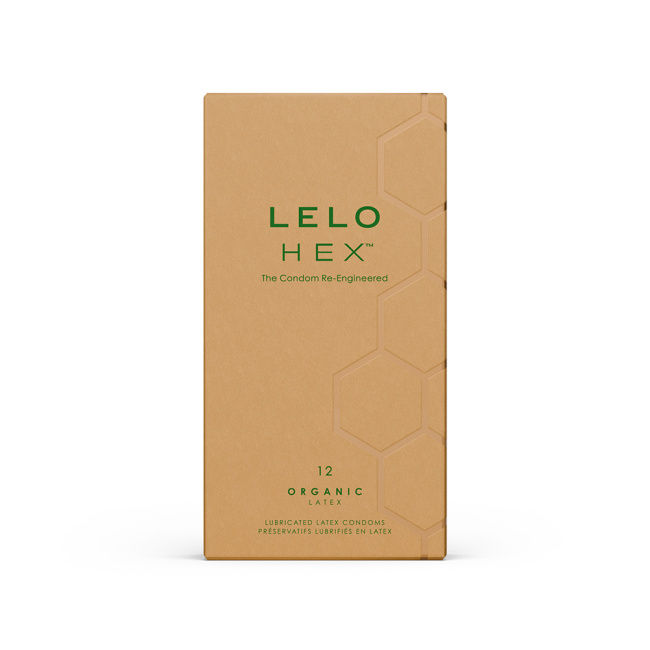 תמונה ממוזערת: LELO Hex Organic • ללו הקס אורגניים 54 מ"מ: 3/12/36 קונדומים משושים מלטקס אורגני