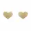תמונה ממוזערת: Bijoux Nipple Covers - Heart • ביז'ו: מדבקות מנצנצות לפטמות לשימוש חוזר - לב