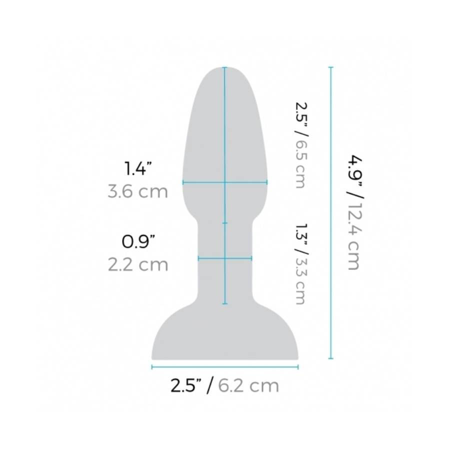 תמונה ממוזערת: B-Vibe Rimming Petite Plug • בי-וייב רימינג פטיט פלאג עם שני מנועים ושלט רחוק