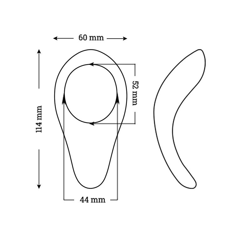 תמונה ממוזערת: We-Vibe Verge • ווי-וייב ורג': ויברטור טבעת רוטטת לפרינאום, עם אפליקציה