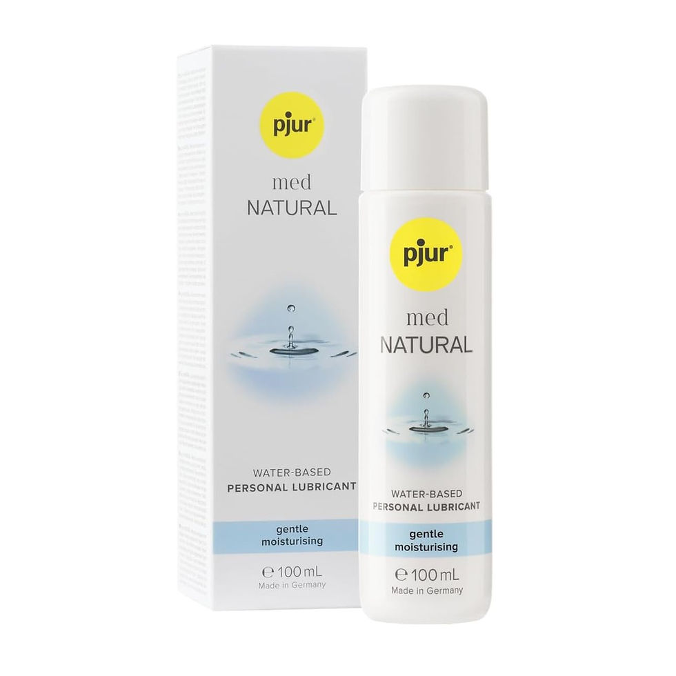 pjur med NATURAL • פיור מד נטורל: לוב רפואי עדין נבדק דרמטולוגית, על בסיס מים