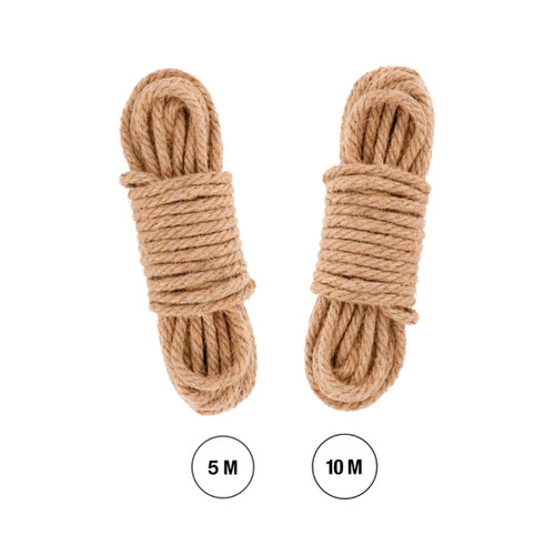 Darkness Jute Rope • סדרת הבייסיק: חבל יוטה לקשירות גוף שישאירו סימנים ...
