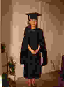 Graduation day at Ohio University, 1993.