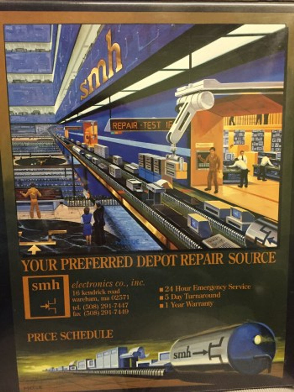 Another one of our company’s posters.