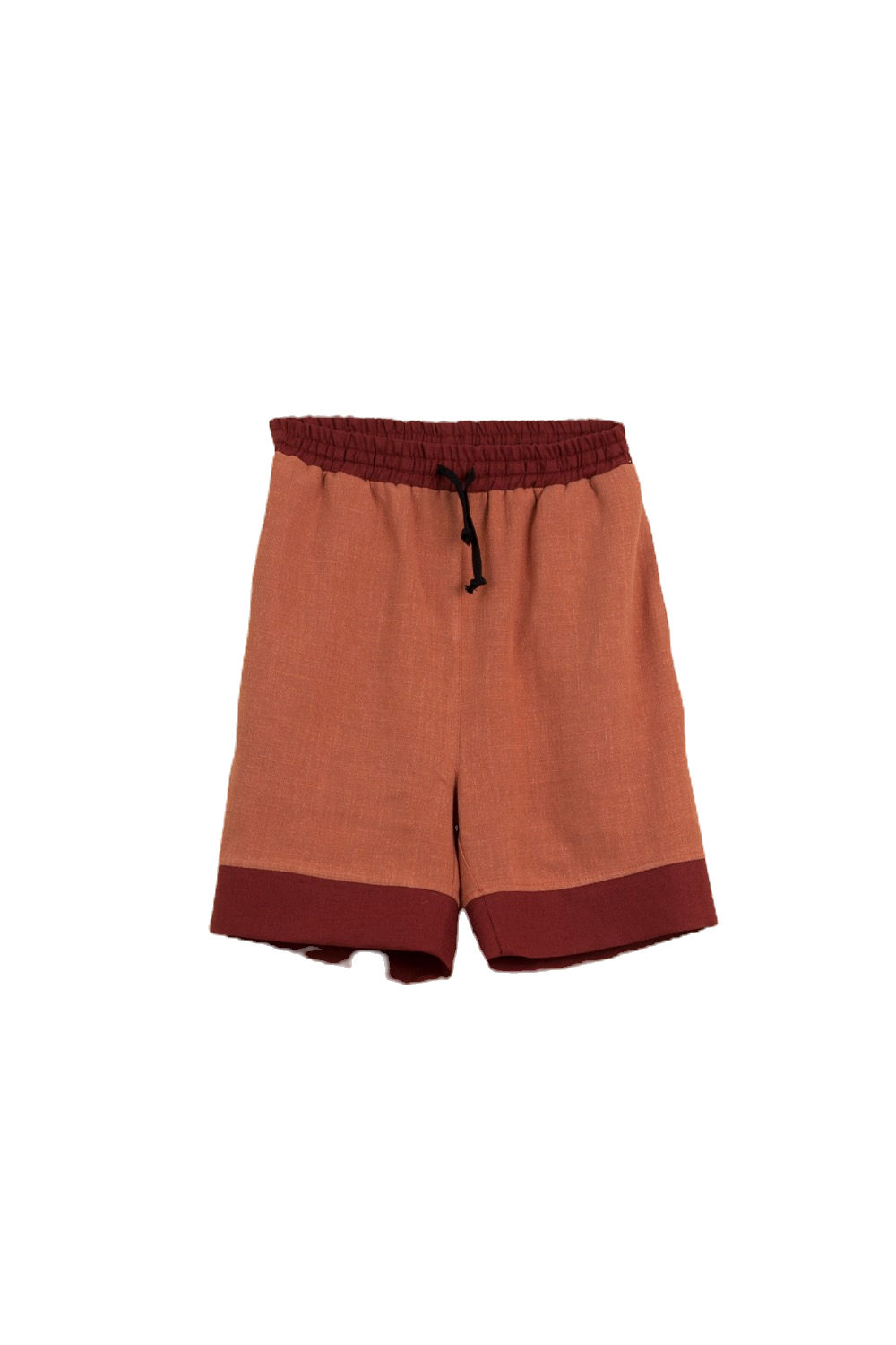 Orange Bermuda Shorts