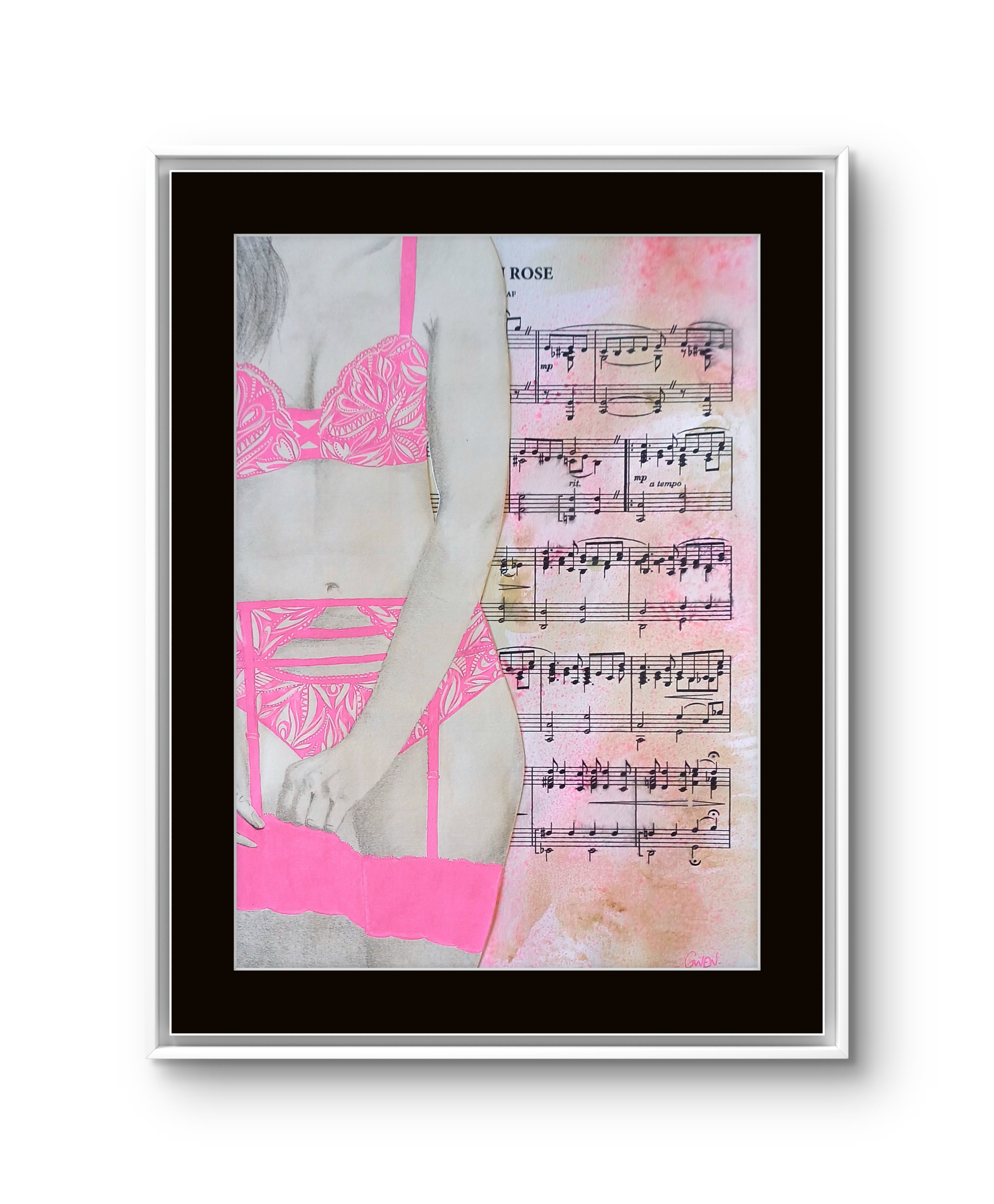 Vivre en dessous rose