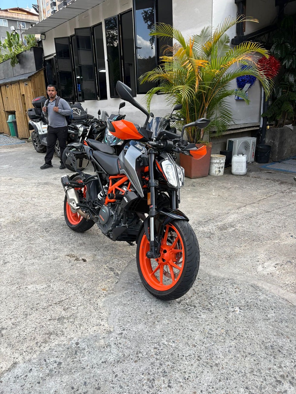 Miniatura: KTM 390 DUKE